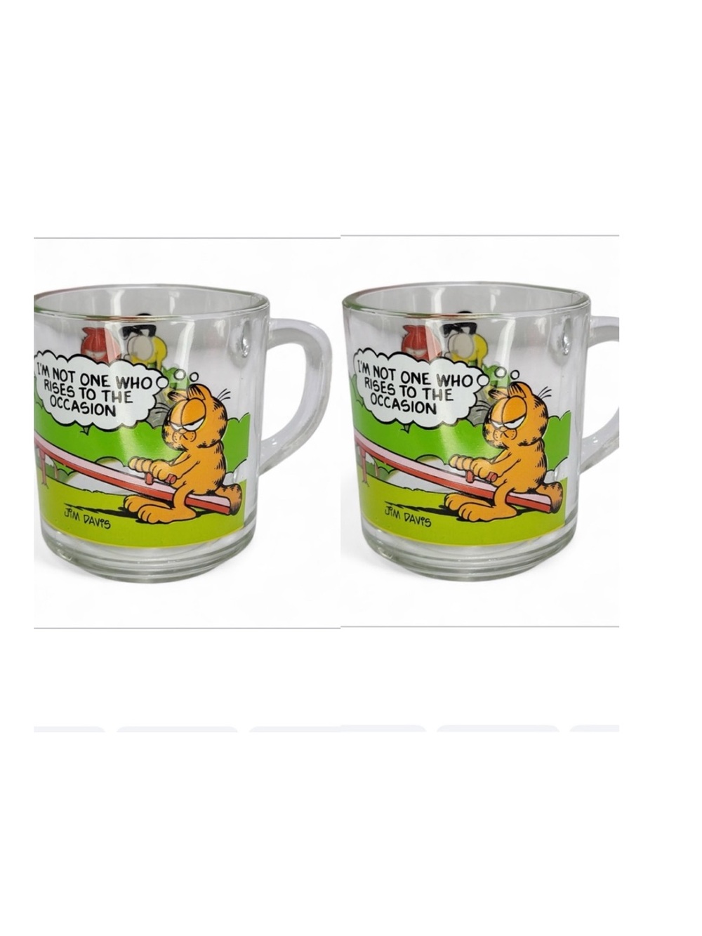 MC DONALDS 1978 glass mug